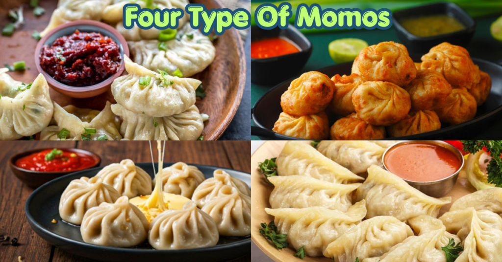 मोमोज रेसिपी | Veg Momos Recipe in Hindi four type of momos